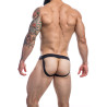 CUT4MEN Jockstrap Mixed Camouflage Noir-Blanc